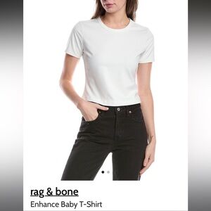 Rag & Bone Enhance Baby T-shirt NWT